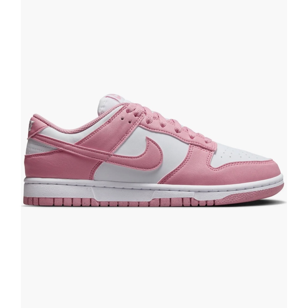 Nike Dunk Low Next Nature Women's Pink & White Sneakers 8.5
